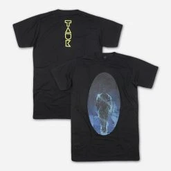 TAUK Sir Nebula Oval Black T-Shirt New Merch