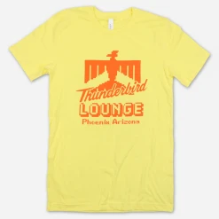 Thunderbird Lounge New Merch TL Logo Yellow T-Shirt