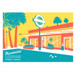 Thunderbird Lounge Limited Edition Poster