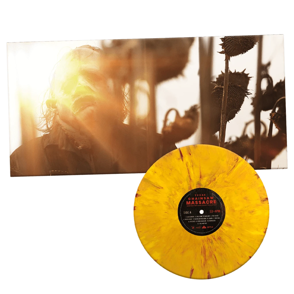 Colin Stetson New Merch Texas Chainsaw Massacre (Original Motion Picture Soundtrack) 12" Gold & Red Vinyl 3 Colin Stetson New Merch Texas Chainsaw Massacre (Original Motion Picture Soundtrack) 12" Gold & Red Vinyl