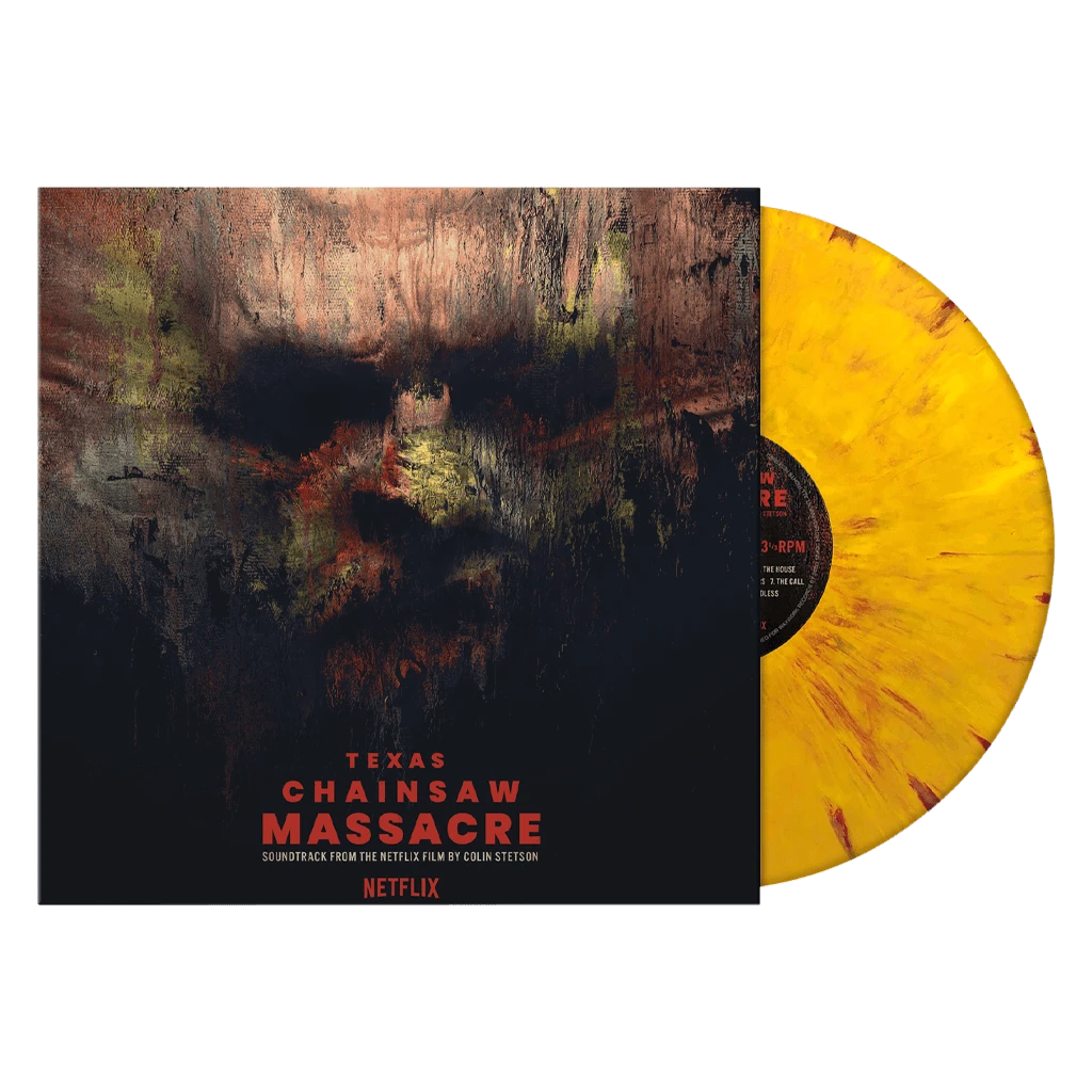 Colin Stetson New Merch Texas Chainsaw Massacre (Original Motion Picture Soundtrack) 12" Gold & Red Vinyl 1 Colin Stetson New Merch Texas Chainsaw Massacre (Original Motion Picture Soundtrack) 12" Gold & Red Vinyl