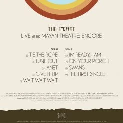 The Format New Merch Live At The Mayan Theatre: Encore - Limited Edition 12