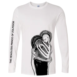 The Headless Prince Of Zolpidem Lovers White Long Sleeve T-Shirt