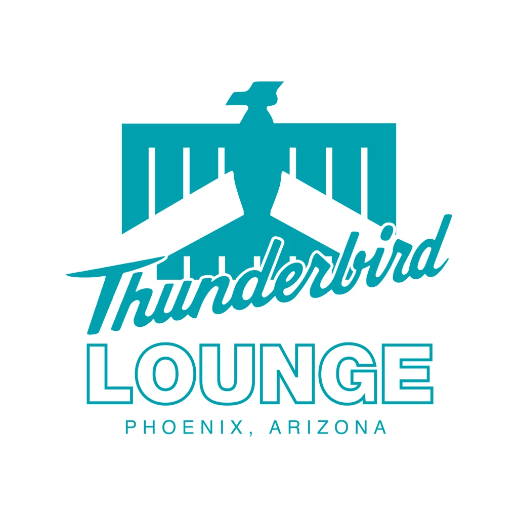 Thunderbird Lounge TL Logo Unisex White Tank Top 2 Thunderbird Lounge TL Logo Unisex White Tank Top
