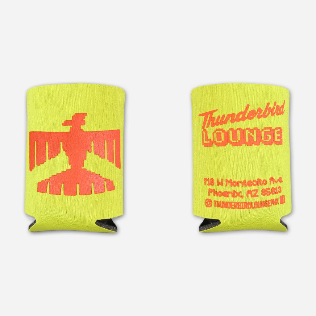 Thunderbird Lounge TL Logo Koozies 4 Thunderbird Lounge TL Logo Koozies