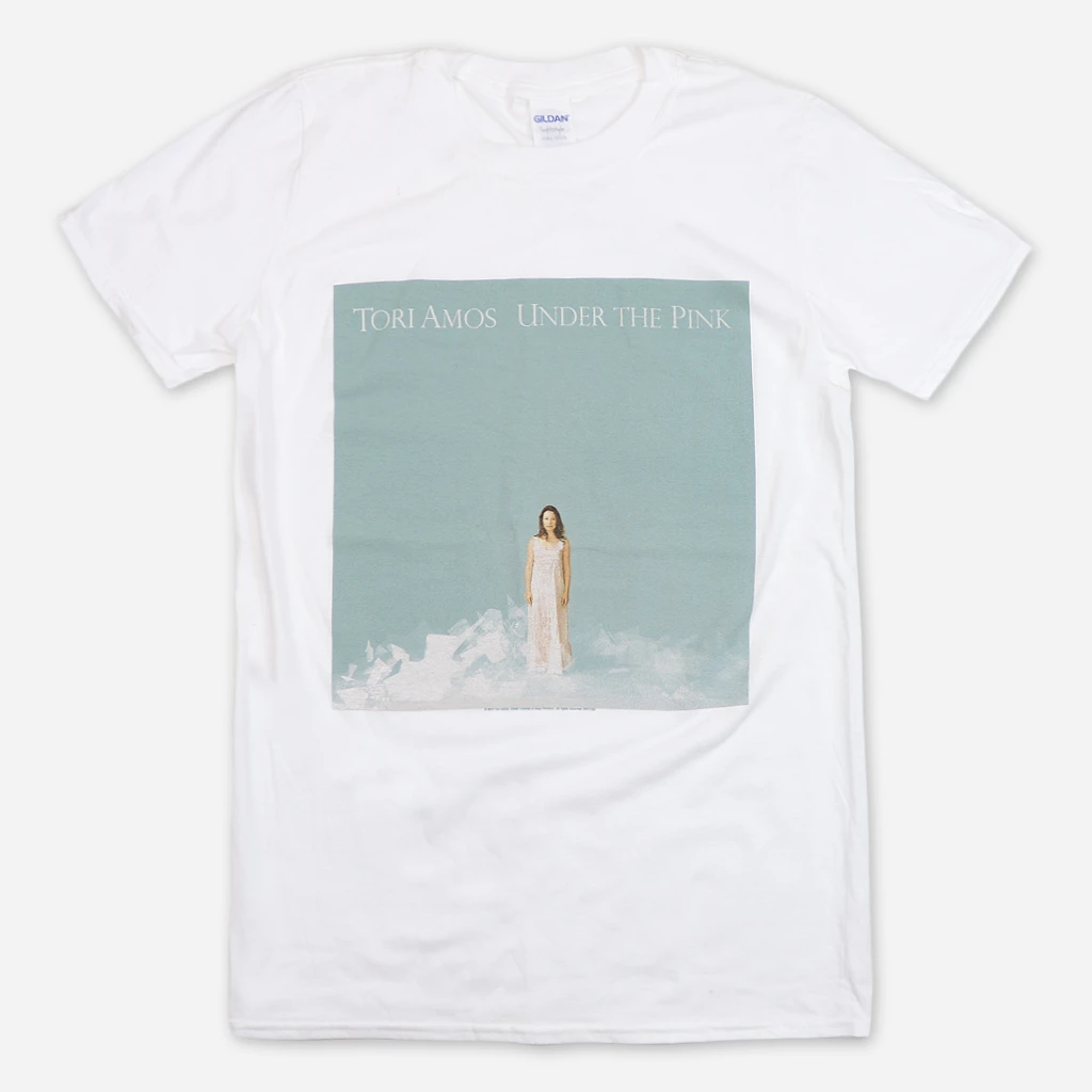 Tori Amos Under The Pink White T-Shirt New Merch 1 Tori Amos Under The Pink White T-Shirt New Merch