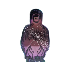 TAUK Sir Nebula Limited Edition Rainbow Metallic Pin