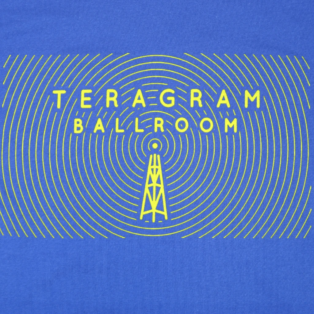 The Teragram Ballroom New Merch Transmission Blue T-Shirt 2 The Teragram Ballroom New Merch Transmission Blue T-Shirt