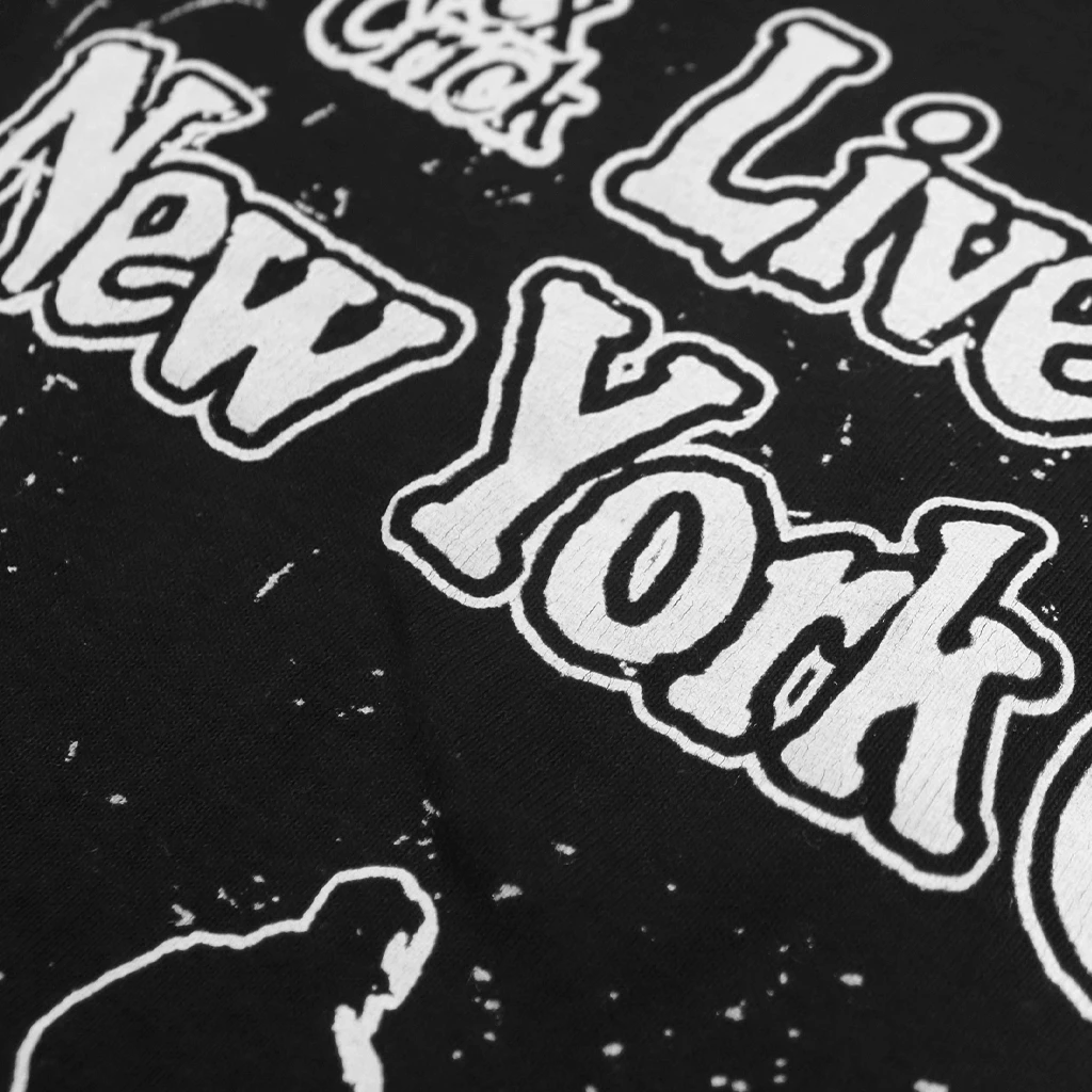 Tex Crick Live In... NYC Black T-Shirt 2 Tex Crick Live In... NYC Black T-Shirt
