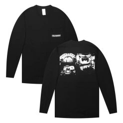 The Bowery Ballroom Bowery Black Pocket Long Sleeve New Merch