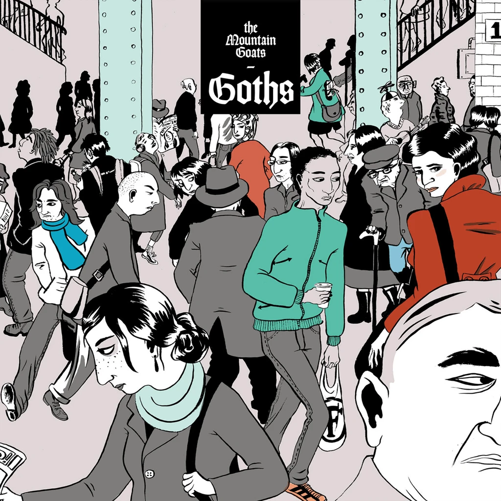The Mountain Goats Goths CD New Merch 2 The Mountain Goats Goths CD New Merch