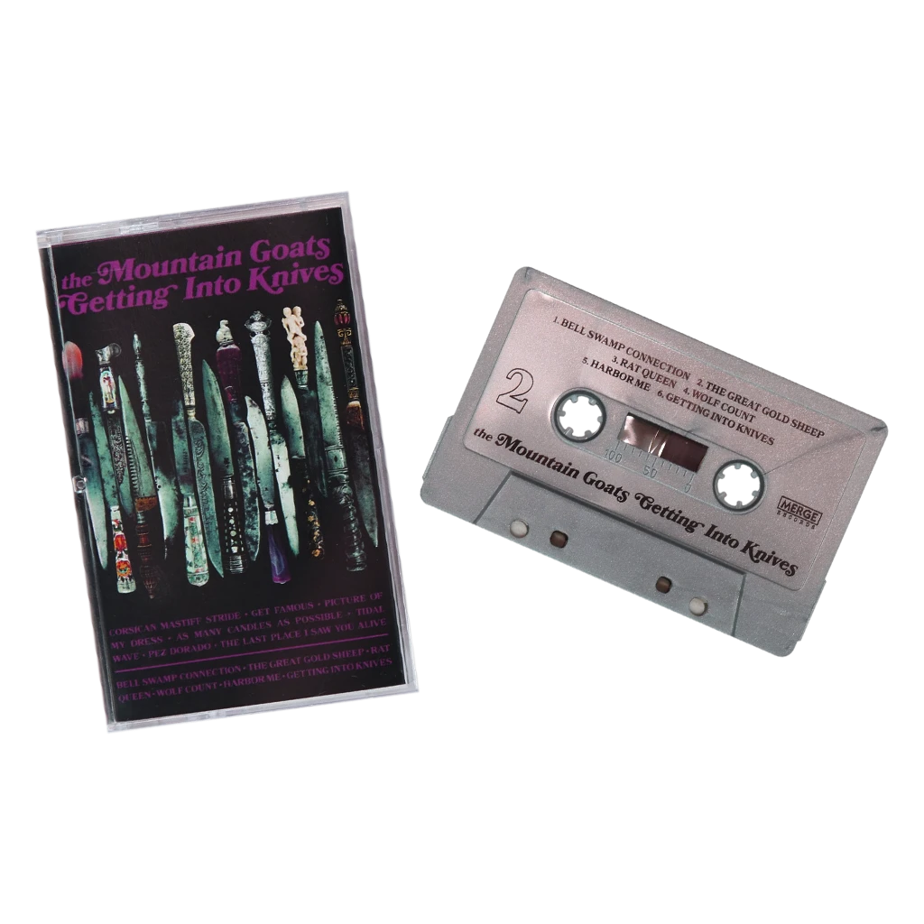 The Mountain Goats Getting Into Knives Cassette Tape 1 The Mountain Goats Getting Into Knives Cassette Tape