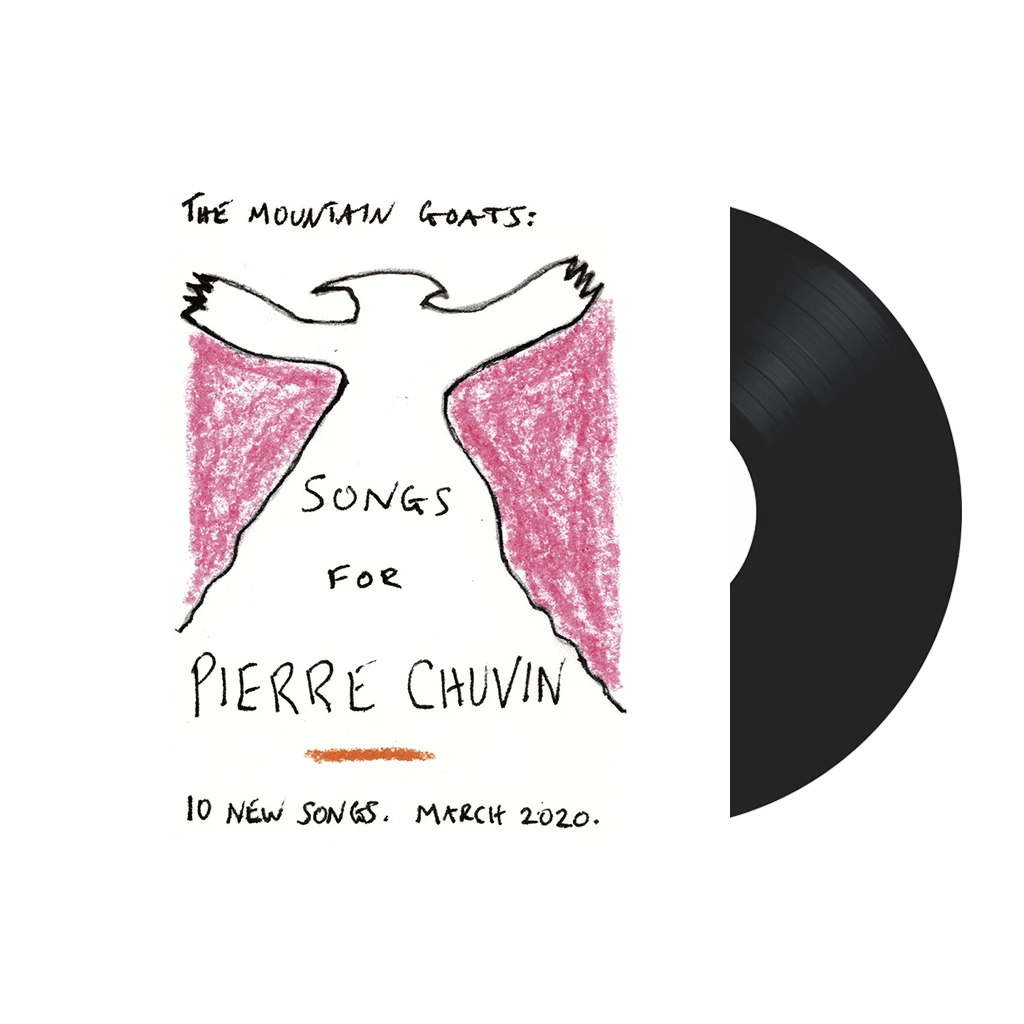 The Mountain Goats New Merch Songs For Pierre Chuvin Black Vinyl 1 The Mountain Goats New Merch Songs For Pierre Chuvin Black Vinyl