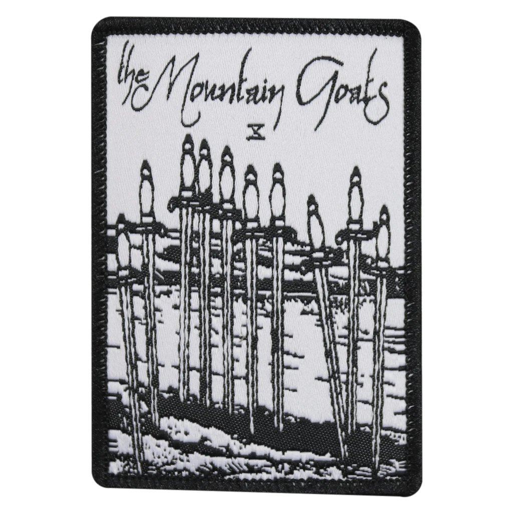 The Mountain Goats New Merch Swords Patch 2 The Mountain Goats New Merch Swords Patch