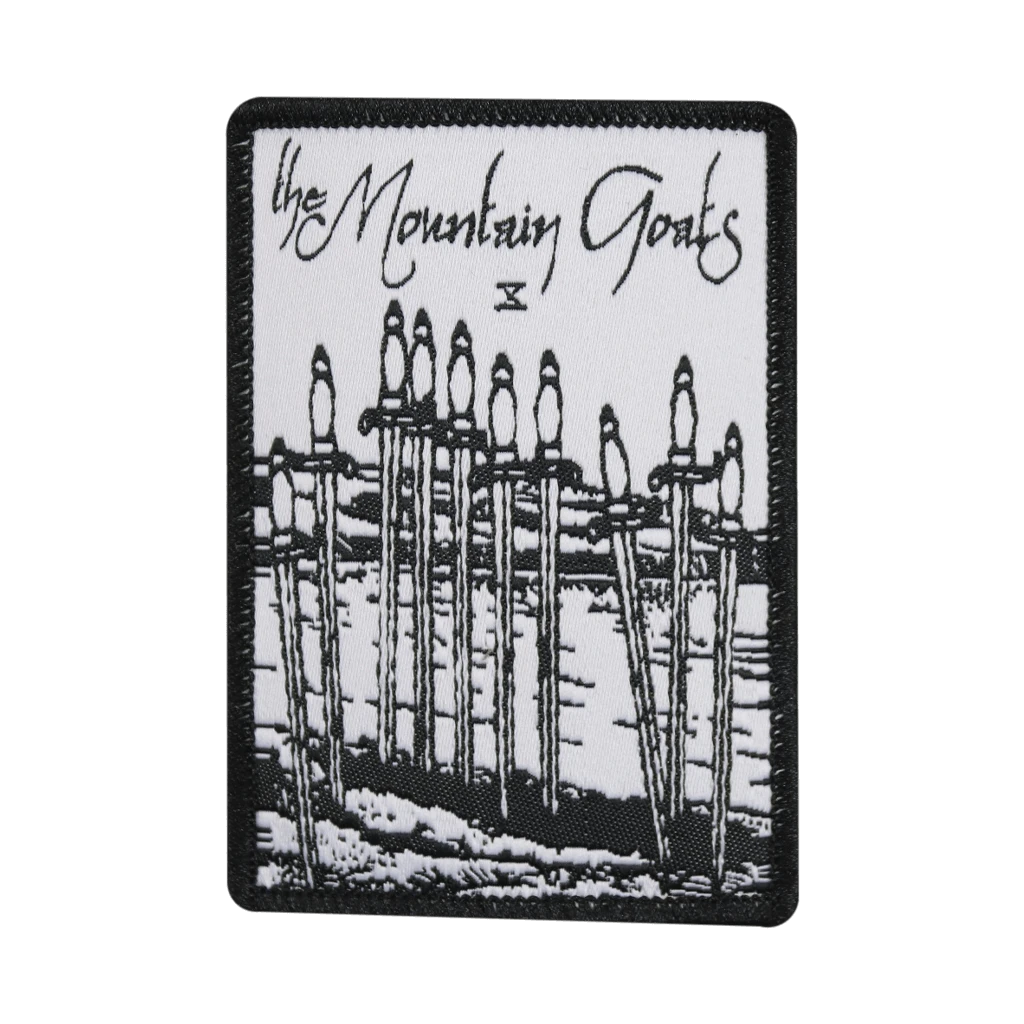 The Mountain Goats New Merch Swords Patch 1 The Mountain Goats New Merch Swords Patch