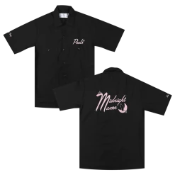 The Nude Party Peels Black Button Down Shirt New Merch