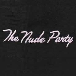 The Nude Party Peels Black Button Down Shirt New Merch