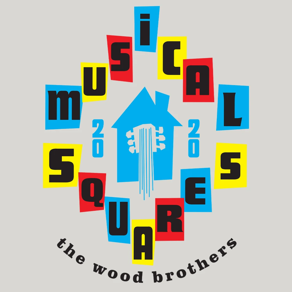 The Wood Brothers Musical Squares T-Shirt 3 The Wood Brothers Musical Squares T-Shirt