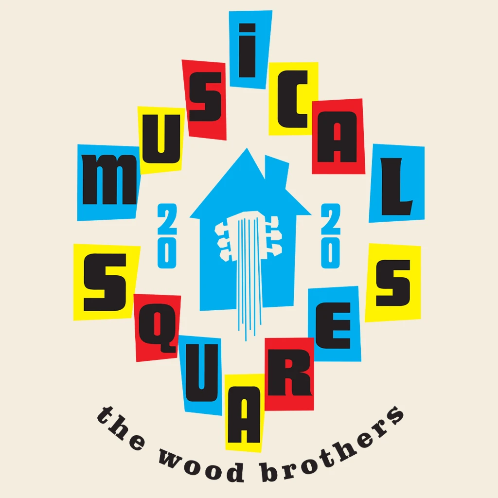The Wood Brothers Musical Squares T-Shirt 2 The Wood Brothers Musical Squares T-Shirt