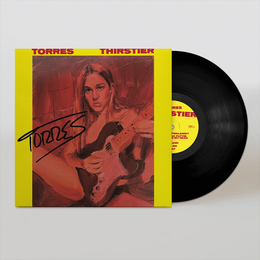 Torres New Merch Thirstier Autographed Vinyl 1 Torres New Merch Thirstier Autographed Vinyl