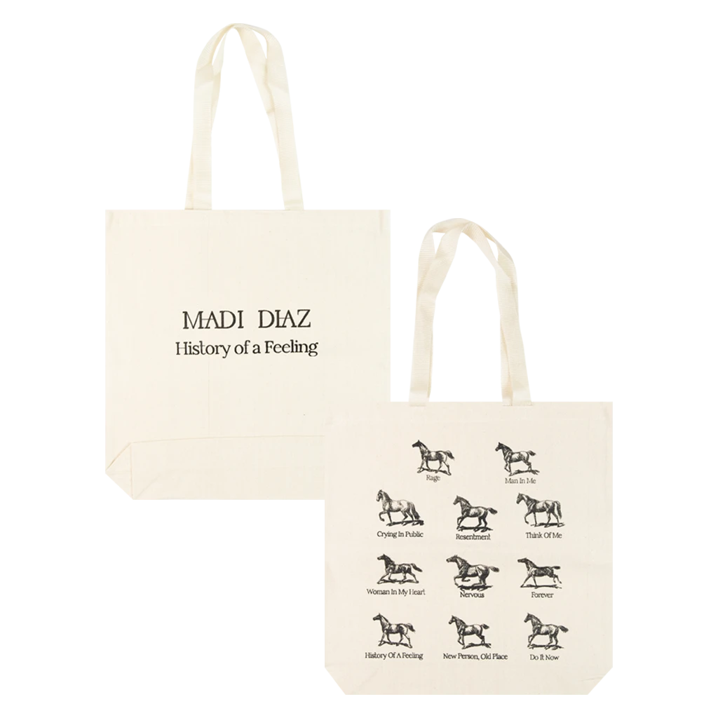 Madi Diaz History Of A Feeling Tote New Merch 1 Madi Diaz History Of A Feeling Tote New Merch