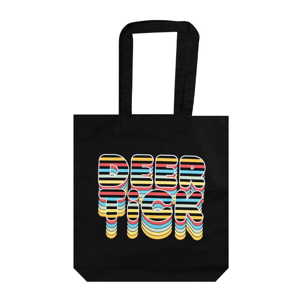 Deer Tick Rainbow Tote Bag 1 Deer Tick Rainbow Tote Bag