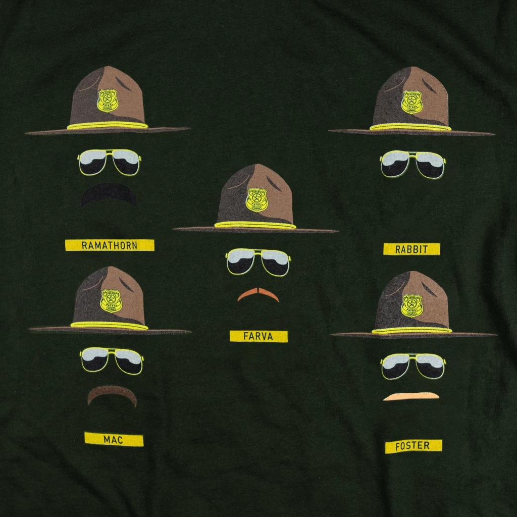 Broken Lizard Super Troopers Iconic Military Green T-Shirt 2 Broken Lizard Super Troopers Iconic Military Green T-Shirt