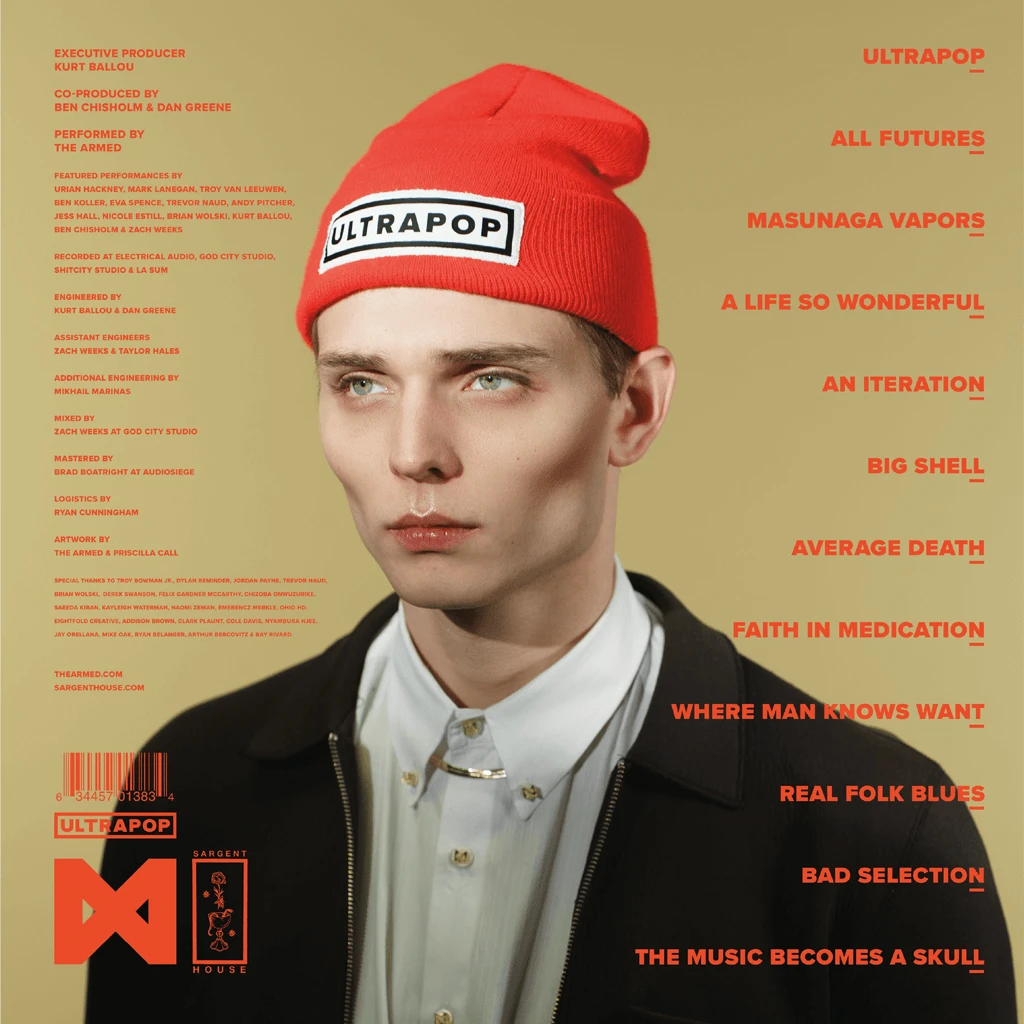 The Armed ULTRAPOP - 12" Clear LP New Merch 4 The Armed ULTRAPOP - 12" Clear LP New Merch