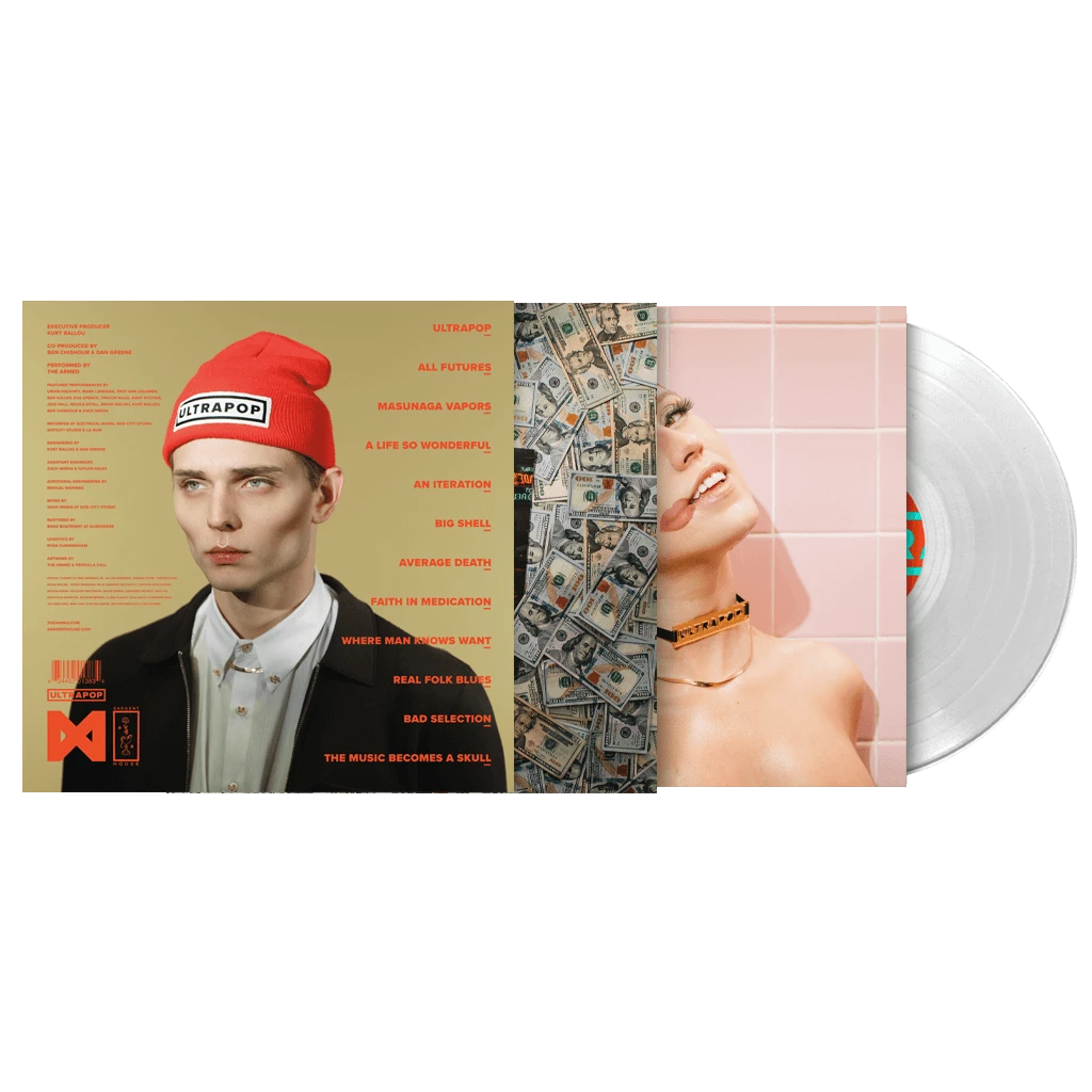 The Armed ULTRAPOP - 12" Clear LP New Merch 2 The Armed ULTRAPOP - 12" Clear LP New Merch