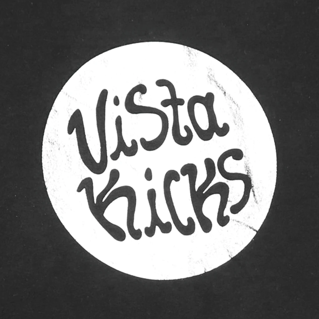 Vista Kicks New Merch Circle Logo Black T-Shirt 2 Vista Kicks New Merch Circle Logo Black T-Shirt