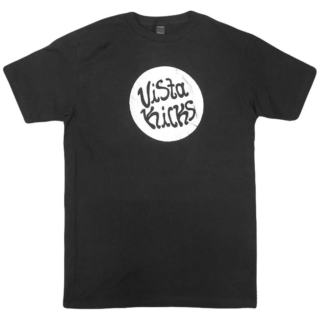 Vista Kicks New Merch Circle Logo Black T-Shirt 1 Vista Kicks New Merch Circle Logo Black T-Shirt