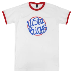 Vista Kicks New Merch Logo Ringer T-Shirt
