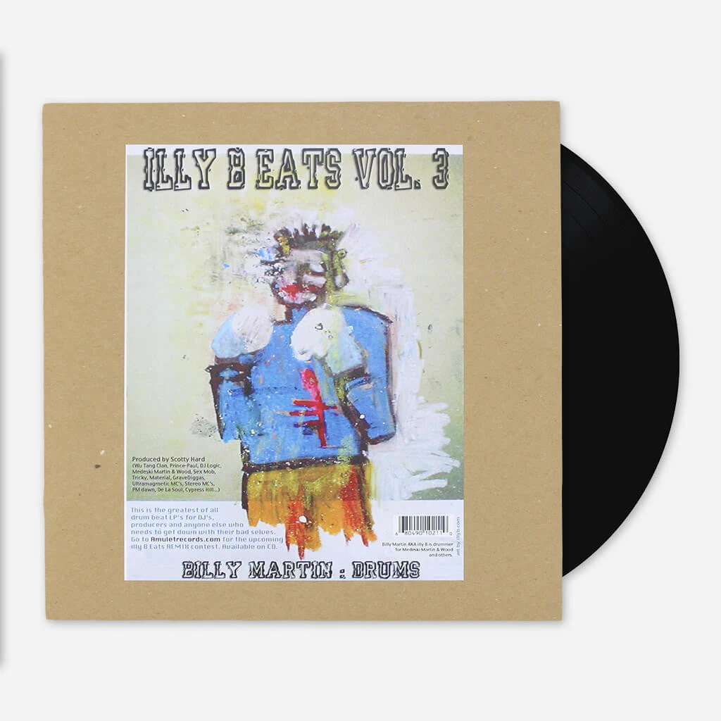 Billy Martin Illy B Eats: Volume 3 12" Vinyl 1 Billy Martin Illy B Eats: Volume 3 12" Vinyl