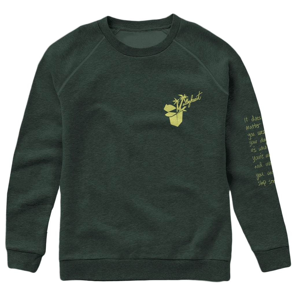 Lostboycrow Valley Heart Forest Crewneck Sweatshirt 1 Lostboycrow Valley Heart Forest Crewneck Sweatshirt