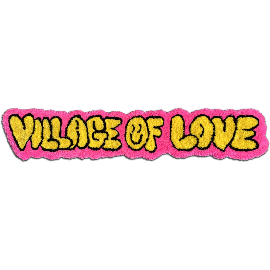 Village Of Love New Merch Day Off Ltd. Rugs 7 Village Of Love New Merch Day Off Ltd. Rugs