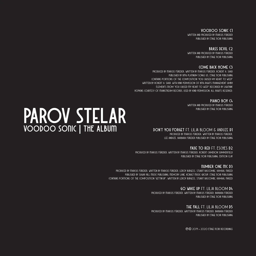 Parov Stelar Voodoo Sonic Double Vinyl 7 Parov Stelar Voodoo Sonic Double Vinyl