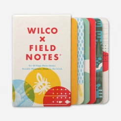 Field Notes Wilco Box Set Of 6 Memo Books New Merch