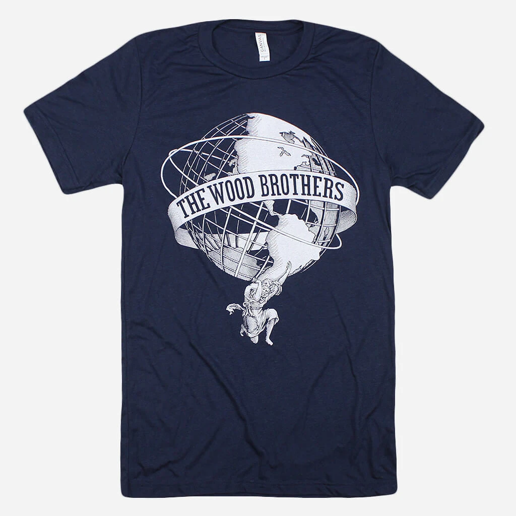 The Wood Brothers Atlas Navy Tri-Blend 1 The Wood Brothers Atlas Navy Tri-Blend