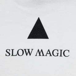 Slow Magic Triangle White T-Shirt New Merch