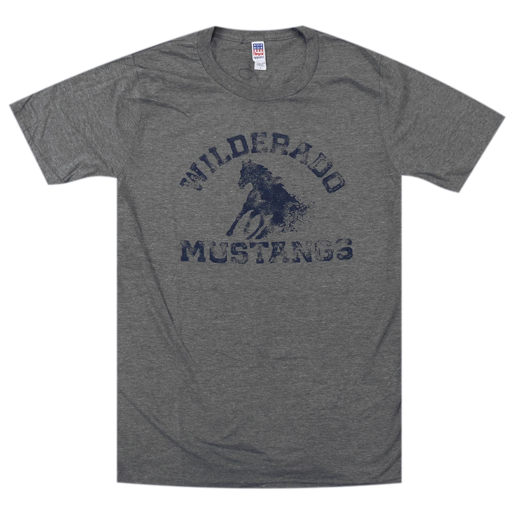 Wilderado Mustangs Dark Heather Grey T-Shirt New Merch 1 Wilderado Mustangs Dark Heather Grey T-Shirt New Merch