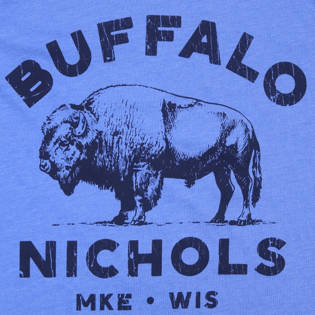 Buffalo Nichols Made In Wisconsin Heather Columbia T-Shirt New Merch 2 Buffalo Nichols Made In Wisconsin Heather Columbia T-Shirt New Merch