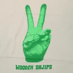 Wooden Shjips Green Peace Hand T-Shirt New Merch