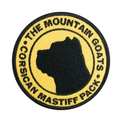The Mountain Goats New Merch Mastiff Patch