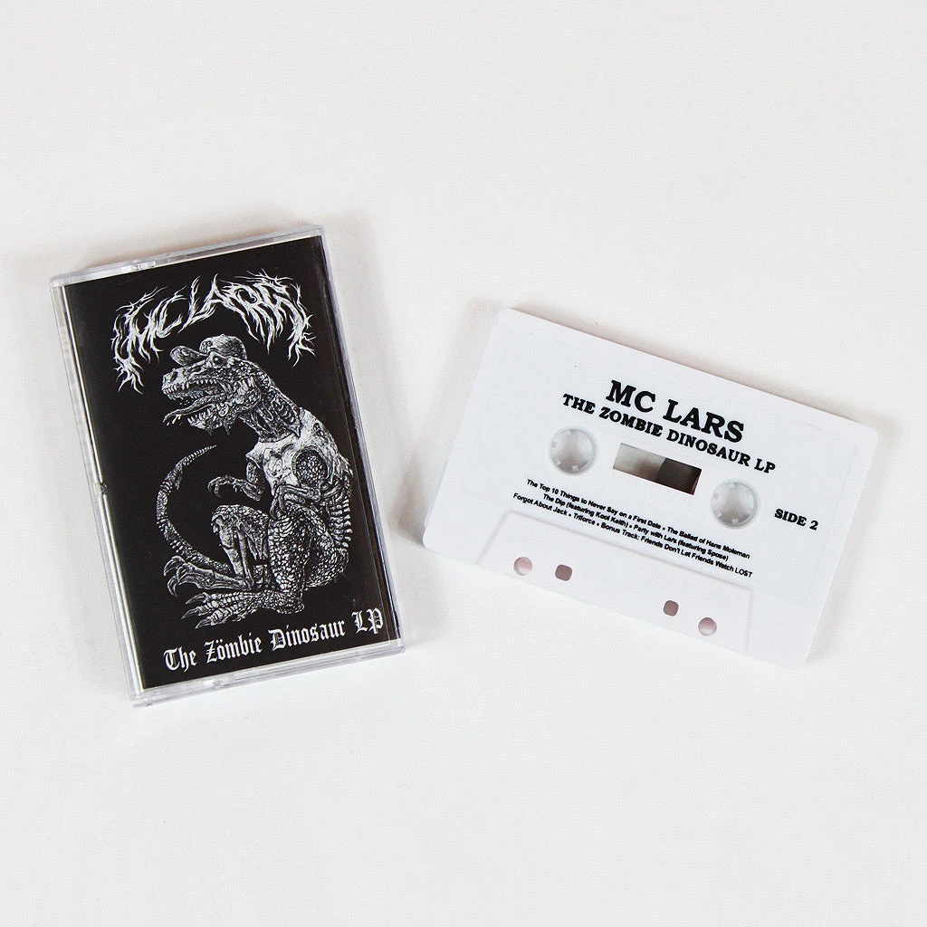 MC Lars "The Zombie Dinosaur LP" Cassette Tape New Merch 2 MC Lars "The Zombie Dinosaur LP" Cassette Tape New Merch