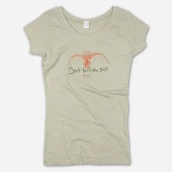 Zach Gill Don't Touch Women's Olive T-Shirt
