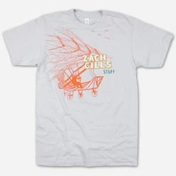 Zach Gill Flying Machine Grey T-Shirt