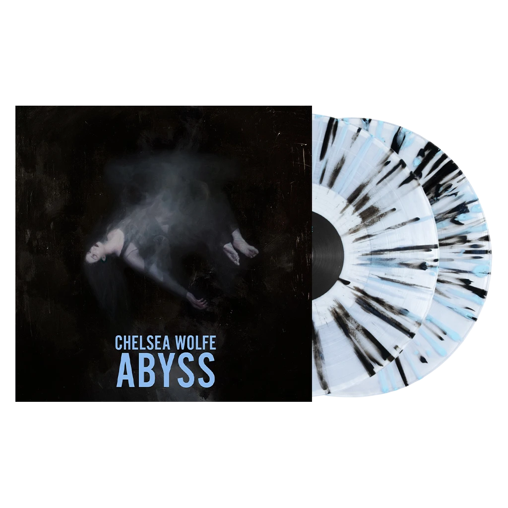 Chelsea Wolfe Abyss - 12" Clear With Black/Blue Splatter Vinyl 1 Chelsea Wolfe Abyss - 12" Clear With Black/Blue Splatter Vinyl
