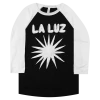 La Luz Star Black & White Baseball T-Shirt