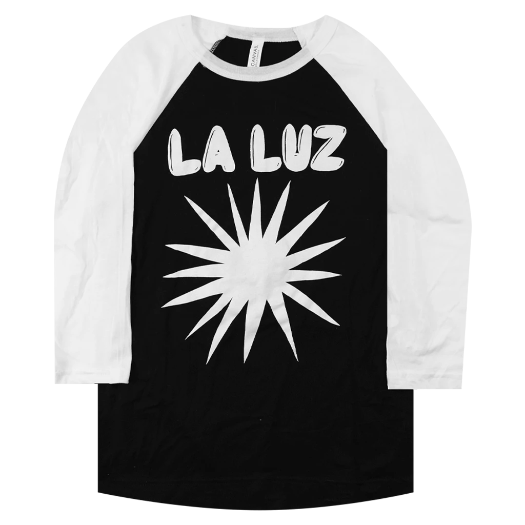 La Luz Star Black & White Baseball T-Shirt 1 La Luz Star Black & White Baseball T-Shirt
