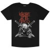Knights Of The Abyss New Merch Skull Stab Black T-Shirt